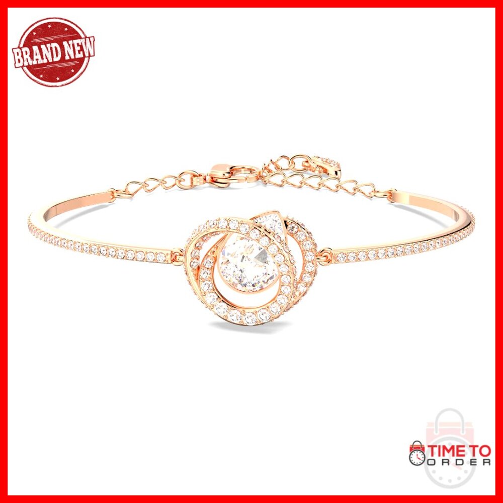 Rose Gold Tone Plated Bangle Bracelet Elegant Minimal Chic Everyday Wear